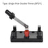 uxcell Single Pole Switch Physics Laboratory Equipment Single Pole Double Throw (SPDT) Switch Black 3 Pcs...