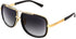 FEISEDY Retro Trendy Aviator Sunglasses Women Men Classic Vintage Square Sunglasses 70s Large Metal Shades B2321...