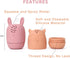 Bath Toys, Squeezable Bathtub Toys for Toddle 6-12-18 Months+, Eco-Friendly Mold Free Silicone Bath Toys, Baby Shower Toys for Kids 1-3...