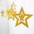 Decor365 Gold Star Garland Hanging Twinkle Little Star Decorations Glittery Gold Party Supplies for Baby Shower Birthday New Year Eve Bridal Gradu...