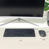 Macally Small Wireless Keyboard and Mouse Combo for PC - an Essential Work Duo - 2.4G - 78 Compact Key Cordless Mouse and Keyboard Combo with Mini...