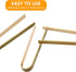 30 Pcs Wooden Tongs for Charcuterie Mini Bamboo Tongs Disposable Tongs for Serving Food NaturaL Wooden Cooking Toast Tongs...