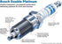 BOSCH 8112 OE Fine Wire Double Platinum Spark Plug - Single...
