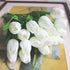PU Fake Tulips Real Touch Artificial Flowers 10Pcs Flower Arrangement Bouquet for Home Office Wedding Decoration (White)...