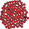 400 Pieces Hot Fix Glass Flatback Rhinestones HotFix Round Crystal Gems (Light Siam, SS30)...