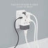 Conair Universal Travel Adapter with USB, European Plug Adapter with Surge Protection, All-in-One Travel Adapter Worldwide...