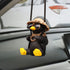 Swinging Duck Car Hanging Ornament, Cool Car Hanging Accessories for Rear View Mirror, Cute Car Pendant Swinging Sunglasses Duck Hanging Swing...