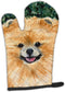 Caroline's Treasures SS8725OVMT Pomeranian Oven Mitt Heat Resistant Thick Oven Mitt for Hot Pans and Oven, Kitchen Mitt Protect Hands, Cooking Bak...
