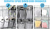 Over the Door Shoe Organizers 28 Mesh Pockets Hanging Shoes Organizer Shoe Rack for Closet Entryway Bedroom Bathroom Pantry Shoe Holder for Men Sn...