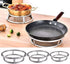 Stainless Steel Wok Ring Wok Rack Wok Stand Round Shelf Cookware Ring For Pot Gas Stove Fry Pan,23cm/9.05inch,26cm/10.23inch(26cm)...