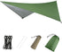 Azarxis Hammock Camping Tarp Rain Fly, Waterproof Tent Footprint Shelter Canopy Sunshade Cloth Picnic Mat for Outdoor Awning Hiking Beach Backpack...