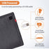USB Small Heating Pad, 5V Portable Heated Travel Blanket Pads Heat Settings & Auto Shut Off, Moist & Dry Hot Therapy for Pain Relief Abdomen Cramp...