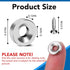LOVIMAG Small Magnets, Neodymium Magnets Strong with Countersunk Hole Matching Screws, 70 Pack Refrigerator Magnets for Whiteboard, Tool Room, Sci...