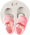 Baby Foot Print Silicone Molds Baby Shoes Fondant Mold For Baby Shower Cake Decoration Cupcake Topper Chocolate Candy Polymer Clay Gum Paste...