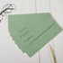 Wishop 50 Pack Sage-Green #10 Business Envelopes Self Seal Standard Envelopes for Office Checks, Business, Letter Mailing Invoices, 4.13 x 9.49 In...