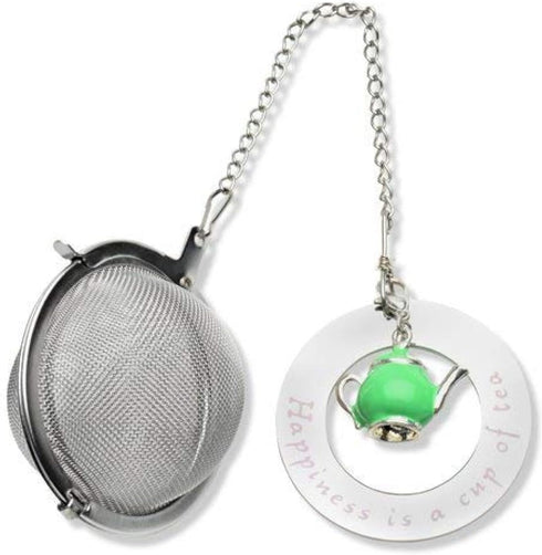 Stainless Steel Tea Infuser Tea Strainer Tea Ball with Teapot Charm for Loose Leaf Tea...