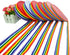 50 Yards Rainbow Ribbon Grosgrain Ribbons for Gift Wrapping Jewelry Making DIY Crafts Party Favors (15mm)...