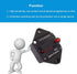 Hi-Amp 20Amp Circuit Breaker 12V-32V DC Waterproof, 10-300A Fuse Inverter with Manual Reset Button for Auto Truck RV Marine, Panel Mount (20A)...