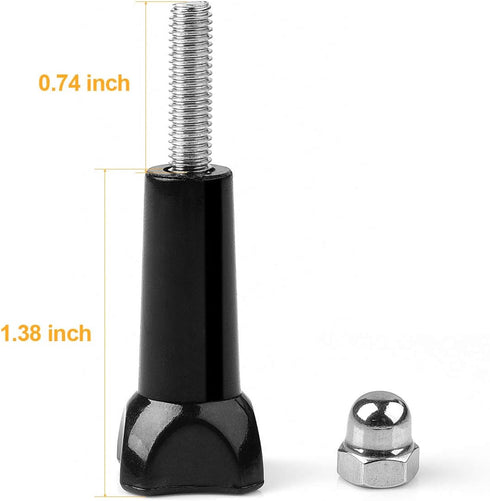 ChromLives Tripod Adapter Mount, Adapter Screw 1/4"-20 Camera Mount 1 4 Compatible with Gopro Hero 11 10 9 8 7 5 6 4 3 with Thumb Screw for Mounti...