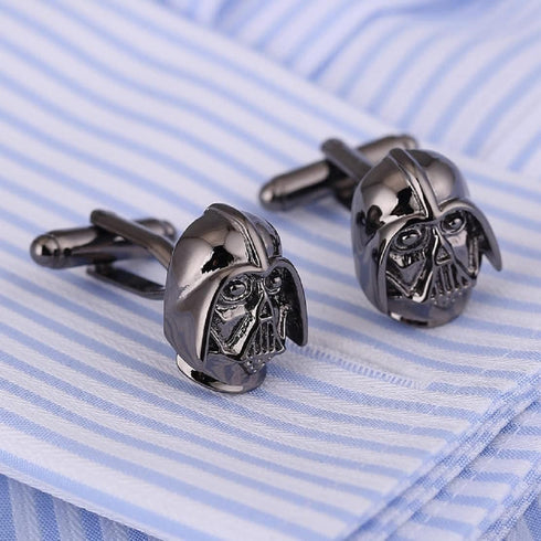 Skull Cufflinks for Men, Warrior Helmet Skull Head Cufflinks, Viking Skull Cuff Links, Gothic Skull Shirt Tuxedo Cufflinks, Punk Skull Cufflinks F...