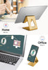 Desk Cell Phone Stand Phone Holder - Aluminum Phone Cradle Dock for iPhone 14 13 12 pro 11 X Xs max 8 7 6 6s Plus SE 5 5s SE Samsung, All Smart Ph...
