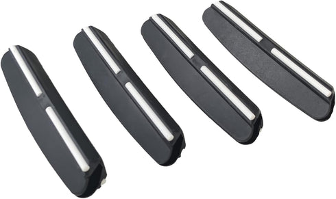 4 Pcs 15 Degree Professional Knife Sharpening Guides, Black knife sharpener Angle Guide, Perfect Assistance for Grinding Knife Blade,for Kitchen, ...
