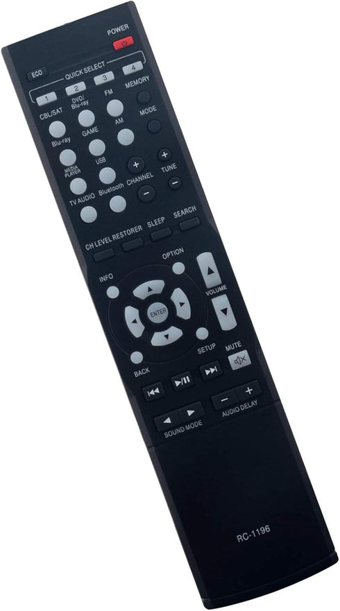New RC1196 RC-1196 Replacement Remote Control for Denon Audio/Video AV Receive AVR-S500BT AVRS500BT AVR-S510 AVRS510 AVR-S510BT AVRS510BT AVR-X510...