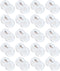 20 Pack Clear Button Pins 1.5 inch DIY Button Pins Kit Make Your Own Acrylic Buttons with Sublimation Button Maker Set for for Christmas Craft Sup...