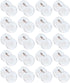 20 Pack Clear Button Pins 1.5 inch DIY Button Pins Kit Make Your Own Acrylic Buttons with Sublimation Button Maker Set for for Christmas Craft Sup...