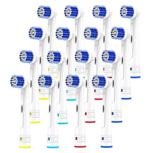 Replacement Toothbrush Heads Compatible with Oral B Braun,16 Pack Professional Electric Toothbrush Heads Brush Heads Refill for Oral-B 7000/Pro 10...