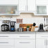 Adhesive Wall Mounted 12 Slot Coffee Pod Holder and Organizer. Space Saving Storage Rack Compatible with K Cups Saves Room in Drawers, Cupboards a...