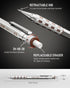 Nicpro Blocky Gear 0.3 mm Mechanical Pencils Set in Case, Metal Pencil with Lead Refills, Eraser for Professional & Adult Art Writing Drafting Dra...