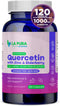 LaPura Advanced Quercetin 1000mg Elderberry 200mg Zinc 30mg Supplement 120 Capsules – Non-GMO 3-in-1 Herbal Blend for Immune Boost and Joint Suppo...