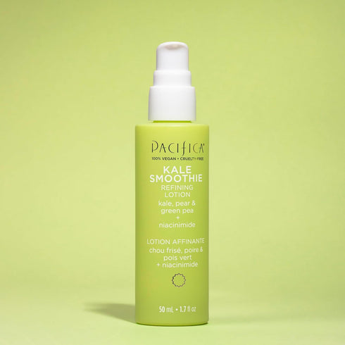 Pacifica Beauty, Kale Detox Deep Cleansing Daily Face Wash + Smoothie Refining Lotion, Face Moisturizer, Oily Skin, Redness, Pore, Texture, Tone, ...