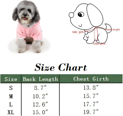 NACOCO Dog 2019 Pig Costume Small and Medium Pet New Year Hoodie Cat Halloween Chriasmtas Party Warm Coat(M)...