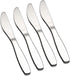 VANRA Premium 18/8 Stainless Steel Children Cutlery Set 6.6-inch Kids Dinner Knives Set 4 Pieces Silverware Flatware Utensil Set for Home School (...