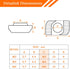 100 PCS M5 T-Nuts, T Slot Nut, T Slot-Nut for 2020 Aluminum Extrusion Profile, 2040 Series, T Track, 3D Printers Accessories...