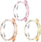 Moonshield MOOISVS for Galaxy Watch 3 Case 41mm Case, Bling Frame Protective Case Compatible for Samsung Galaxy Watch 3 (3 Packs, Rose Gold/Pink/G...