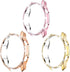 Moonshield MOOISVS for Galaxy Watch 3 Case 41mm Case, Bling Frame Protective Case Compatible for Samsung Galaxy Watch 3 (3 Packs, Rose Gold/Pink/G...