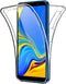 Case Compatible with Samsung Galaxy A7 (2018), Full Body Protection 360 Gel Phone Cover Clear Transparent Soft Silicone...
