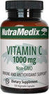 NutraMedix Vitamin C 1000mg - Antioxidants Supplement for Immune Support & Heart Health - Vitamin C from Ascorbic Acid - Vegan, Non-GMO (120 Veget...