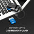SmartQ C368 USB 3.0 Card Reader - Plug & Play, Compatible with Apple & Windows, Supports SD, Micro SD, MS, CF Cards...