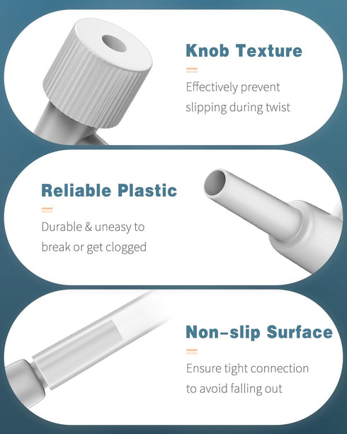 Pawfly Aquarium Air Control Valves Single Way Plastic Air Regulators for Aquarium Air Pump Fish Tank Air Flow Control Valves for 3/16" ID Airline ...