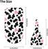 Cow Print Baby Stuff Pink Baby Newborn Swaddling Blanket with Beanie Hat Set, Baby Stuff Newborn Receiving Blanket for Baby Boy Girl Swaddles Wrap...