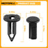 MOTOALL 100 x ATV Fender Clips Push Retainer Fasteners Fit Honda 90653-HC4-900 7661855...