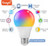 Smart Light Bulbs,Bluetooth Color Changing Light Bulbs That Work with tuya APP, RGB Warm Light A19 9W E27 800LM LED Light Bulb,Music Sync,Dimmable...