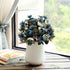 CATTREE Artificial Peony Bud Mixed Flowers, 4pcs Plastic Plants Silk Fake Flowers Bouquet Bridal Home Garden Office Kitchen Bathroom Table Centerp...