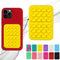Suction Phone Case Mount, Sillicon Adhesive Phone Accessory for iPhone and Android, Hands-Free Fidget Toy Mirror Shower Phone Holder, Tiktok Video...
