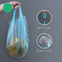 100 Pcs Kitchen Garbage Bags and Trash Bag, 4 Gallon Blue 45x60Cm Kitchen Trash Bags with Handles for Bathroom Trash Bags, Small Trash Bags, Contr...