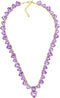 JNF Crystal Rhinestone Choker Collar Necklace For Women Colorful Bling Neck Chain Trendy Sparkly Statement Piece Crystal Rhinestone Heart Bib Neck...